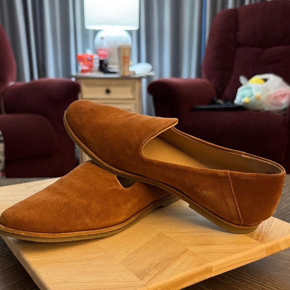 INC International Concepts Shoes - INC International Concepts Brown Suede Loafers